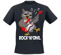 Tierisch Rock'n' Owl T-shirt black M
