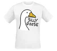 Tierisch Silly Goose T-shirt white M