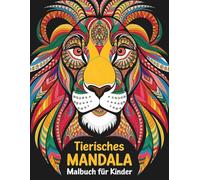 Tierisches Mandala Malbuch für Kinder