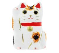 Tierra Zen Maneki Neko Calico KPM01 Lucky Charm Tri-Colour 5 cm