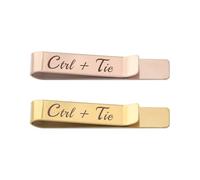 Ties Bars Clip Ties Clasp Pin Necktie Tie Clips Set for Men Funny Business Metting Anniversary Wedding Party Gifts, S, Stainless Steel, No Gemstone