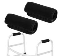 TIESOME 2 Pack Walker Handle Cushions, Rollator Handle Padded Hand Grip Covers with Non-Slip Design for Rollator Wheelchair Elderly Mobility Aid Accessories