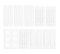 TIESOME 34 PCS Silicone High Heel Cushion Inserts Pad, Multi-Shaped High Heel Comfort Pads Transparent Self-Adhesive Heel Grips for Womens Shoes Sports Sneakers High Heels & More