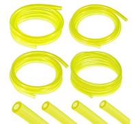 TIESOME 4 Sizes Yellow Petrol Fuel Line Hose Tubing for Small Engine