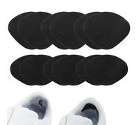 TIESOME 6 Pair Shoe Heel Repair, Self-Adhesive Inside Shoe Patches for Holes Shoe Repair Patch for Sneaker Leather Shoes High Heels(Black)