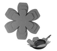 TIESOME 6Pcs Pot and Pan Protectors for Stacking, 3 Sizes Gray Separators | Pot and Pan Separators Anti-Slip Pot Dividers Pan Protectors Pot Separator for Stacking Non Stick Pot Protecting Pads