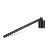 TIESOME Candle Snuffer, Candle Snuffer with Long Handle Black Stainless Steel Extinguisher for Safely Putting Out Wick Flame