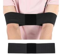 TIESOME Golf Swing Arm Band, Golf Training Aid Elastic Tool for Swing Correction and Posture Fixer Power Band Motion Trainer for Golfers Beginners Muscle Memory Tool(black)