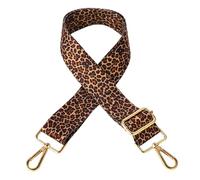 TIESOME Replacement Purse Strap, Leopard Print Adjustable Wide Shoulder Handbag Strap Crossbody Bag Straps Christmas for Women Girls