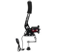 TIEXITOR USB Handbrake for Dirt Rally racing games G25/27/29, 16 Bit Simulate Linear Drift USB Handbrake with clamp for PC