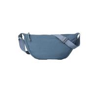 TIEZHICHESHI Fashion Japanese crescent bag shoulder slung under the arm jiaozi bag-denim blue large.