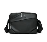 TIEZHICHESHI Oxford cloth commuter messenger bag tooling large capacity commuter leisure small square bag-black