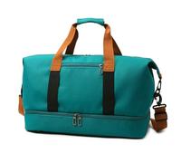 TIEZHICHESHI Oxford cloth large-capacity travel bag home fresh and exquisite backpack-green