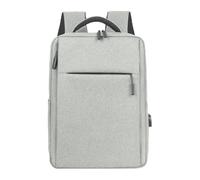 TIEZHICHESHI Oxford cloth large-capacity waterproof backpack business commuter computer backpack -17 inch light gray