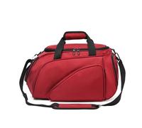 TIEZHICHESHI Oxford cloth shoulder slung sports fitness bag dry and wet separation table tennis bag-red