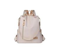 TIEZHICHESHI Street casual backpack Oxford travel commuter backpack-beige