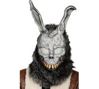 Tiff-K Frank Rabbit Mask Bunny Fullhead Cosplay Props for Adult Halloween Grey
