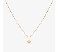 Tiffany Clover cubic pendant necklace - 41cm / 18k gold vermeil