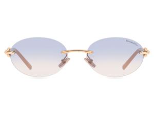 Tiffany & Co. TF3104D Asian Fit 621716 Womenâs Sunglasses Gold Size 56