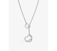 Tiffany & Co Tiffany & Co Elsa Peretti Open Heart Lariat Sterling-Silver Necklace Silver