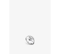 Tiffany & Co Tiffany & Co Return To Tiffany Heart Small Sterling-Silver Signet Ring Silver 7