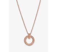 Tiffany & Co Tiffany & Co T1 18ct Rose-Gold and Diamond Pendant Necklace Rose Gold 16In