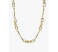 Tiffany & Co Tiffany & Co Titan By Pharrell Williams Medium Link Station 18ct Yellow-Gold Necklace Yellow Gold 18In