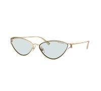 Tiffany & Co. Woman Sunglass TF3095 - Frame color: Pale Gold, Lens color: Photo Azure