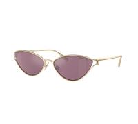 Tiffany & Co. Woman Sunglass TF3095 - Frame color: Pale Gold, Lens color: Pink Mirror