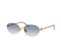 Tiffany & Co. Woman Sunglass TF3104D - Frame color: Rose Gold, Lens color: Light Brown Gradient Blue