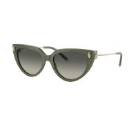 Tiffany & Co. Woman Sunglass TF4195 - Frame color: Opal Green, Lens color: Grey Gradient