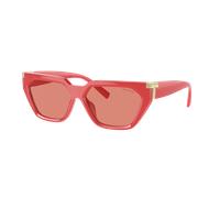 Tiffany & Co. Woman Sunglass TF4205U - Frame color: Coral, Lens color: Pink