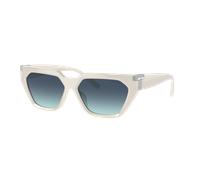 Tiffany & Co. Woman Sunglass TF4205U - Frame color: Ivory, Lens color: Azure Gradient Blue