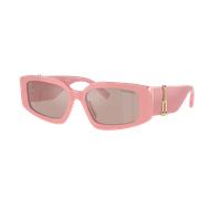Tiffany & Co. Woman Sunglass TF4208U Steve Mcqueen - Frame color: Solid Pink, Lens color: Light Pink Mirror Silver