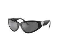 Tiffany & Co. Woman Sunglass TF4217 - Frame color: Black, Lens color: Grey Mirror Black