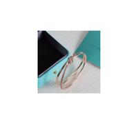 Tiffany & Co. Women's Rose Gold Double Knot Bracelet