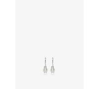 Tiffany & Co Womens Sterling Silver (silver) Hardwear and Freshwater Pearl Hoop Earrings 1 Size