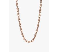 Tiffany & Co Womens Tiffany & Co Tiffany Hardwear Medium Link 18ct Rose-Gold Necklace Rose Gold M