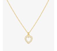 Tiffany Cubic heart pendant necklace - 18k gold vermeil