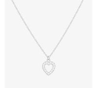 Tiffany Cubic heart pendant necklace - 925 sterling silver