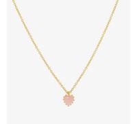 Tiffany Heart rose quartz necklace - 18k gold vermeil