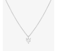 Tiffany Plain heart cubic pendant necklace - 41cm / 925 sterling silver