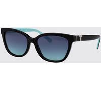 TIFFANY Sunglasses Woman color Black 1 - Size: 55 - female