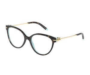 Tiffany TF2217 8134 Woman Optical frames Acetate Brown Cat Eye Normal