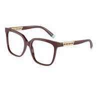 Tiffany TF2227 8353 Woman Optical frames Acetate Red Transparent Squared Normal