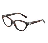 Tiffany TF2287U 8015 Woman Optical frames Injected Turtle Transparent Cat Eye Normal