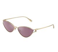 Tiffany TF3095 6194AK Woman Sunglasses Metal Gold Pink Cat Eye Normal