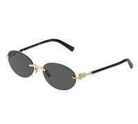Tiffany Woman TF3104D 6216S4 Sunglasses Metal Gold Grey Round Normal