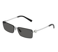 Tiffany TF3108B 6001S4 Unisex Sunglasses Metal Silver Grey Squared Normal
