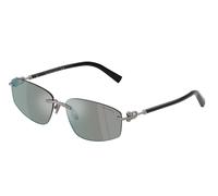 Tiffany & Co. Unisex Sunglass TF3114 - Frame color: Gunmetal, Lens color: Grey Mirror Milky Blue